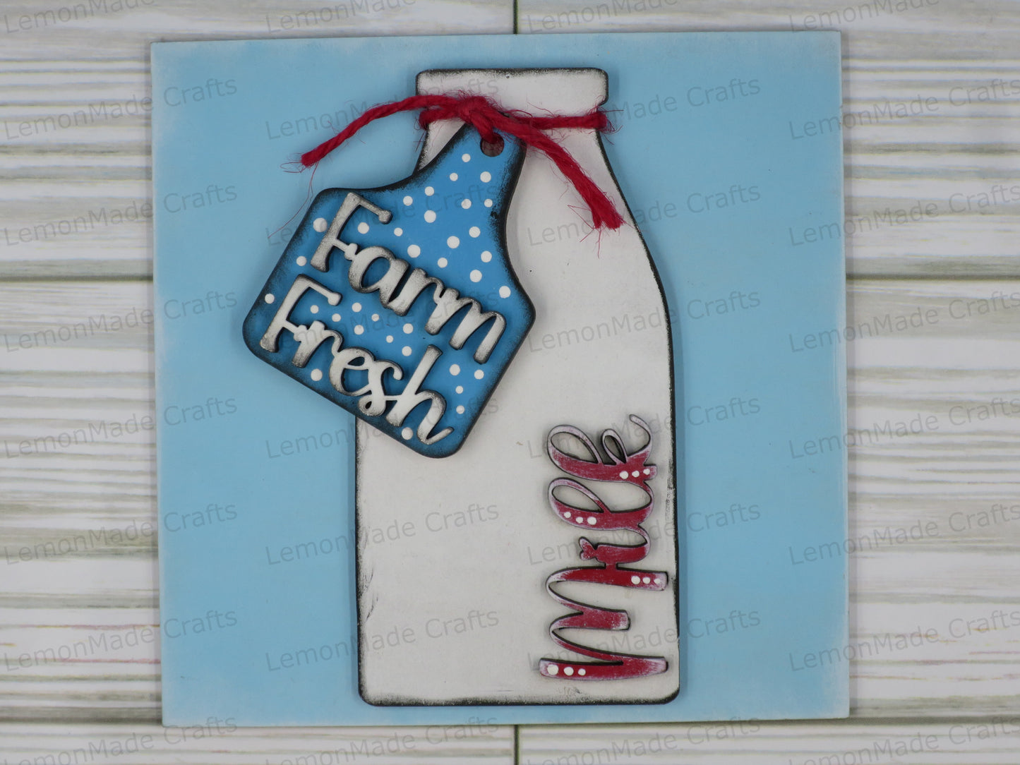 Interchangeable Tile: Farm Highland Cows