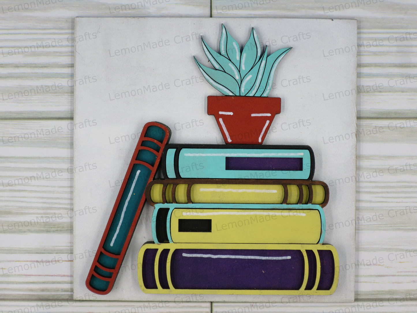 Interchangeable Tile: Reading Book