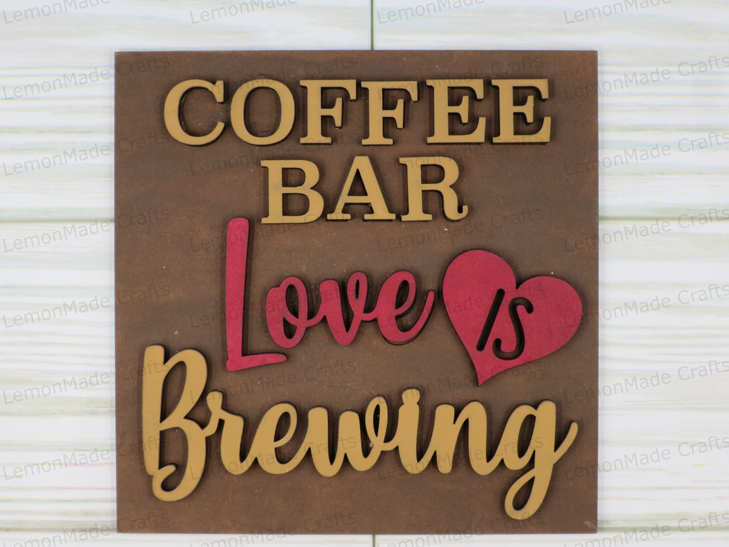 Interchangeable Tile: Coffee