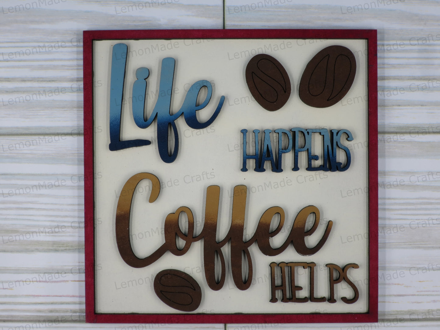 Interchangeable Tile: Coffee