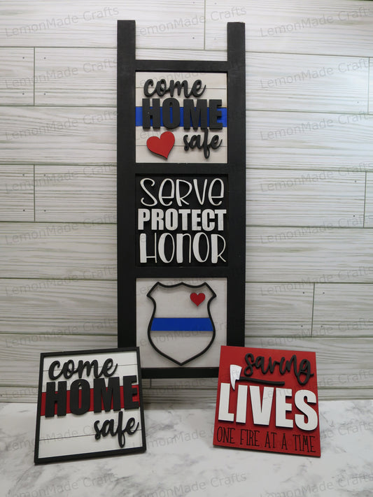 Interchangeable Tile: First Responders