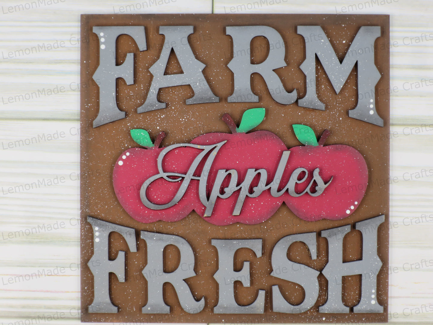 Interchangeable Tile: Fruit Apple