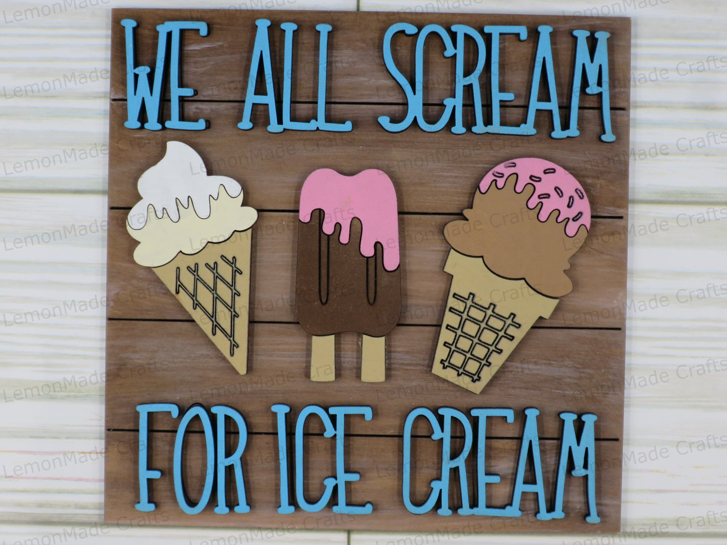 Interchangeable Tile: Vintage Ice Cream