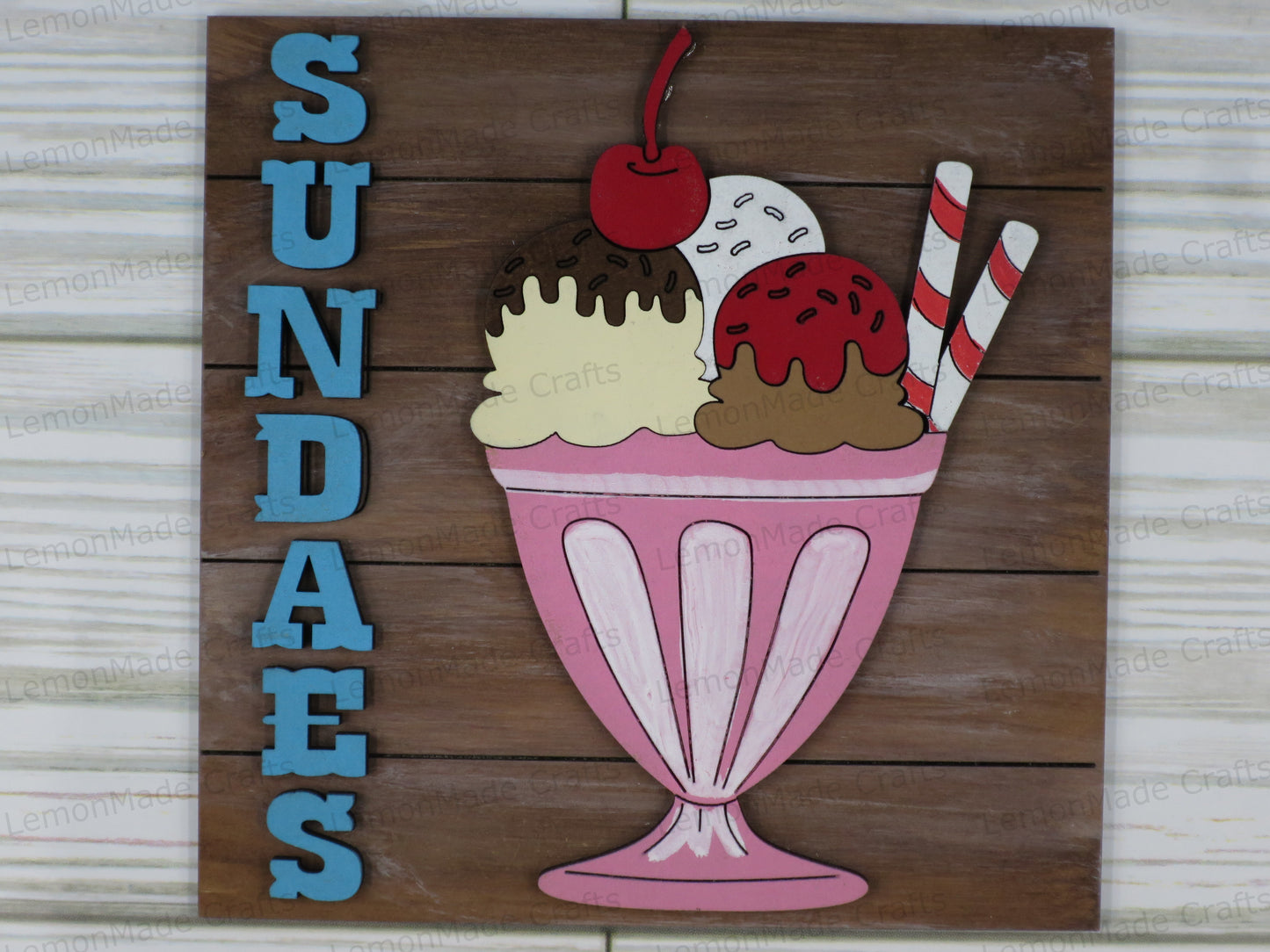 Interchangeable Tile: Vintage Ice Cream