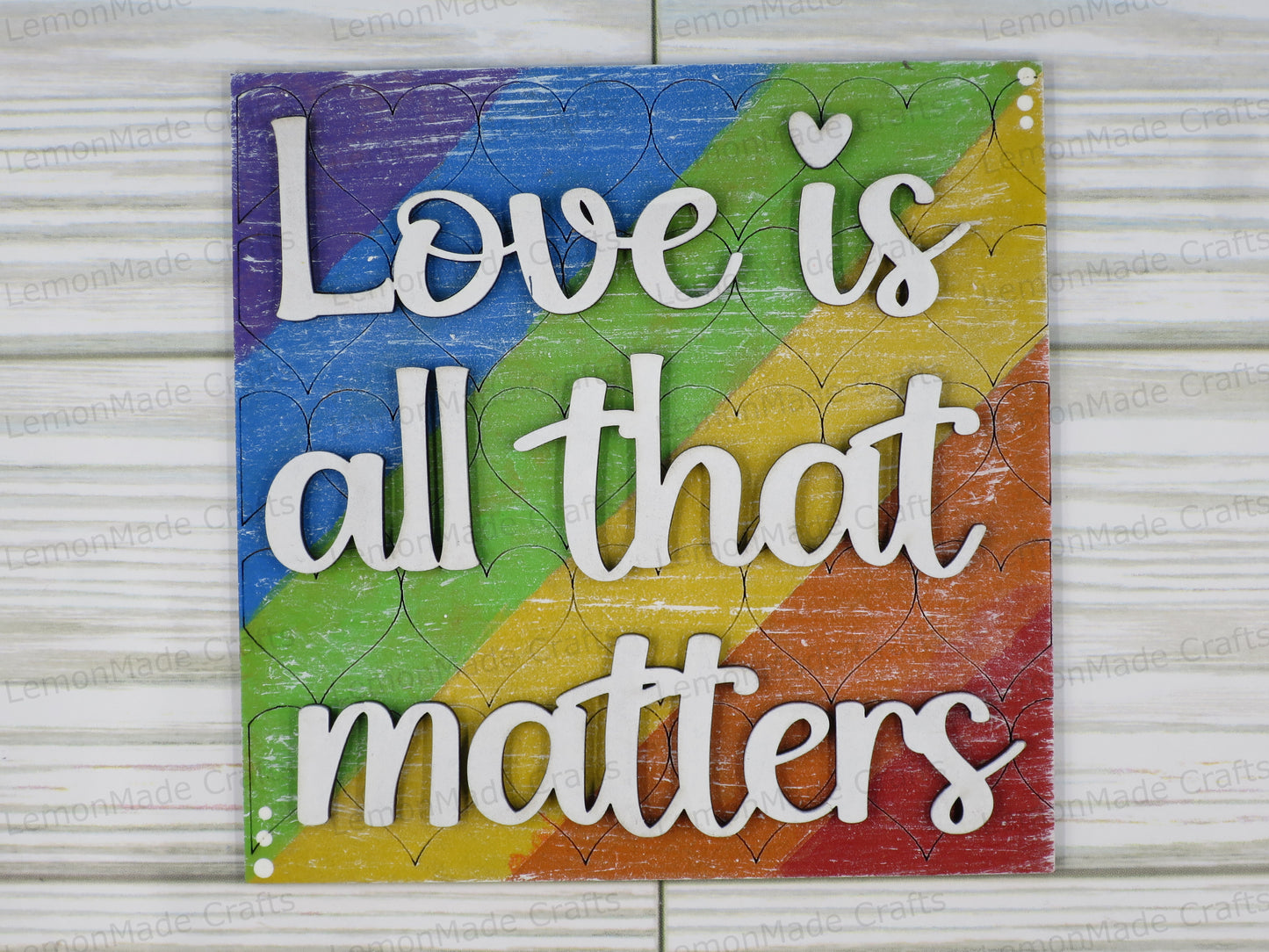 Interchangeable Tile: Pride