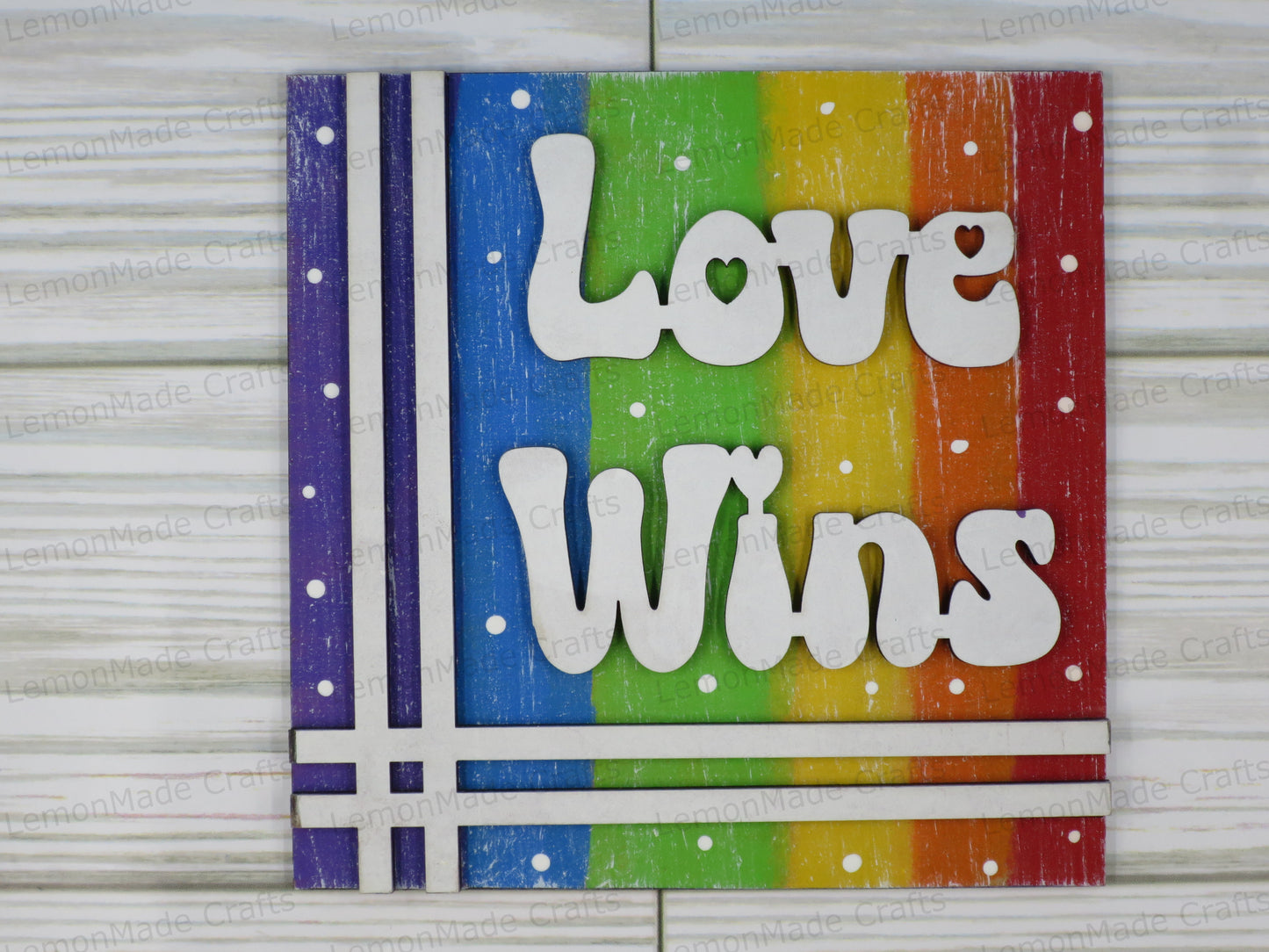 Interchangeable Tile: Pride