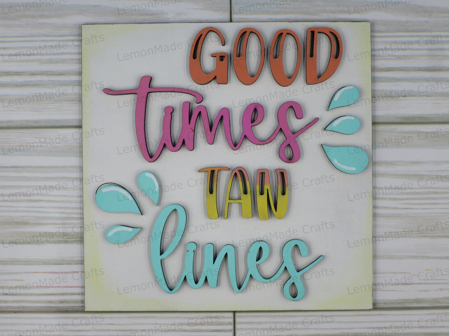 Interchangeable Tile: Summer