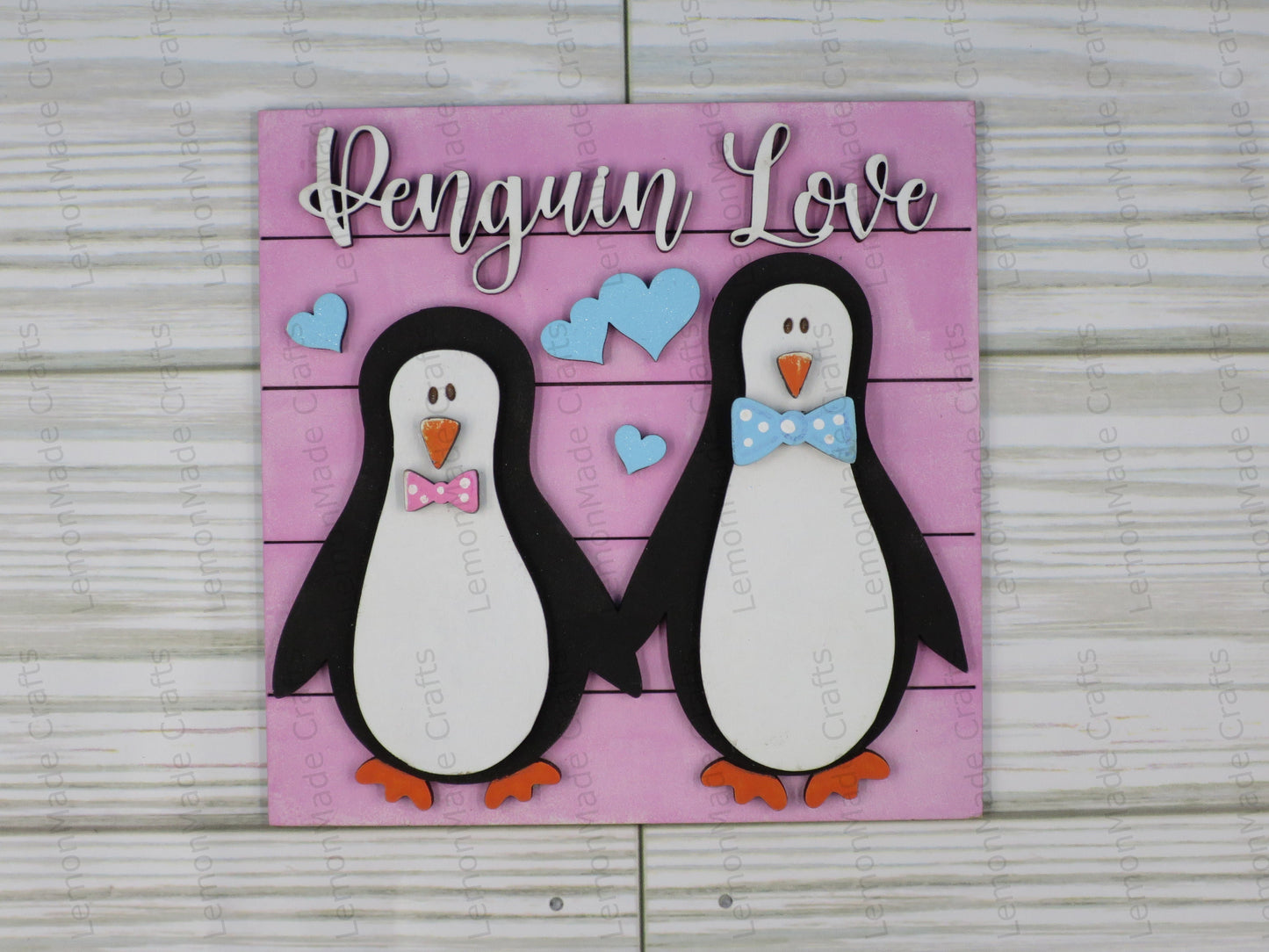 Interchangeable Tile: Winter Penquin