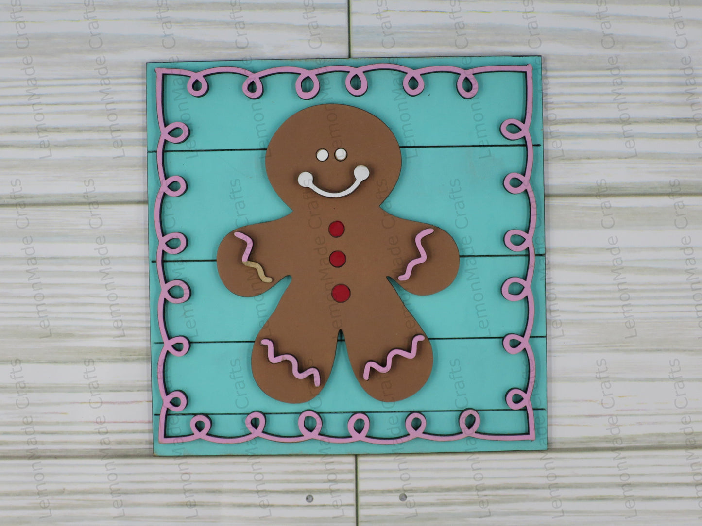 Interchangeable Tile: Winter Christmas GIngerbread