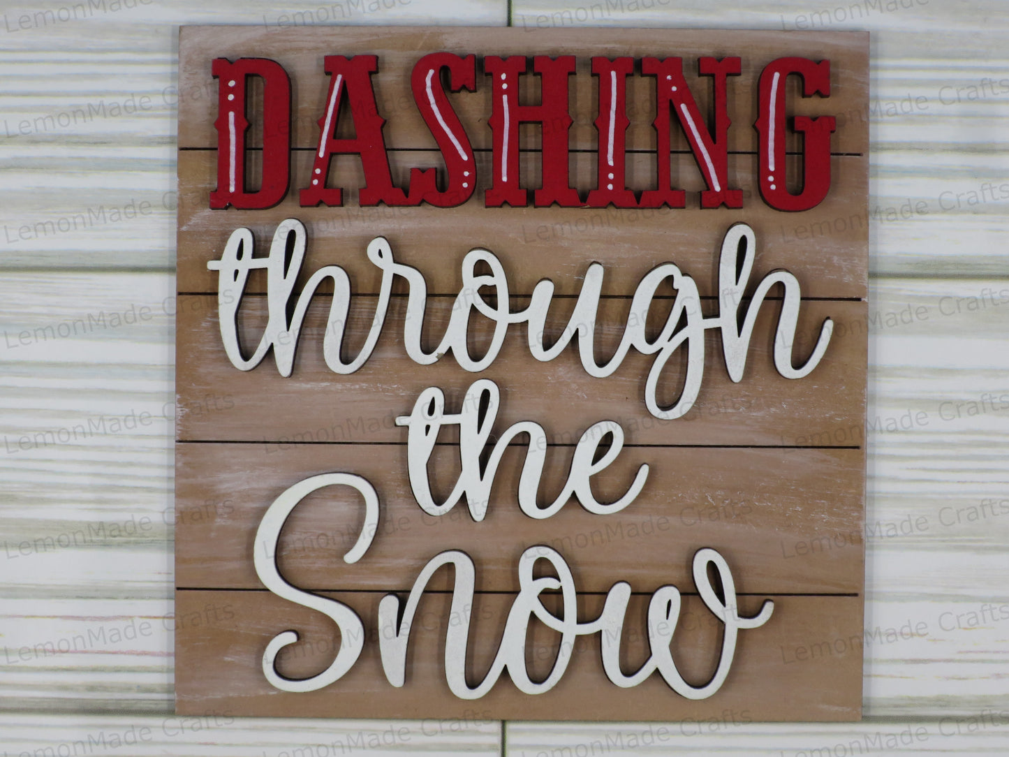 Interchangeable Tile: Rudolph Christmas