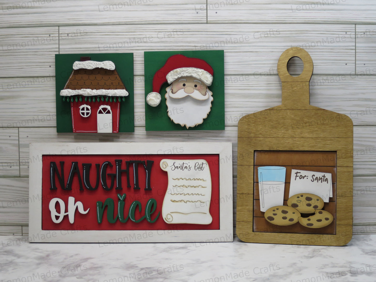 Interchangeable Tile: Santa Christmas