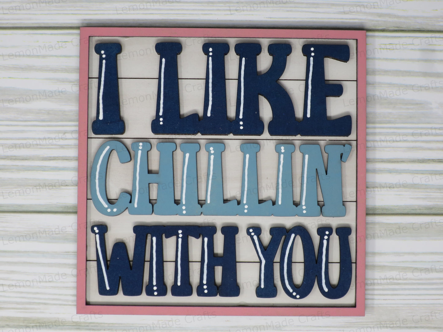 Interchangeable Tile: Penguin Valentine