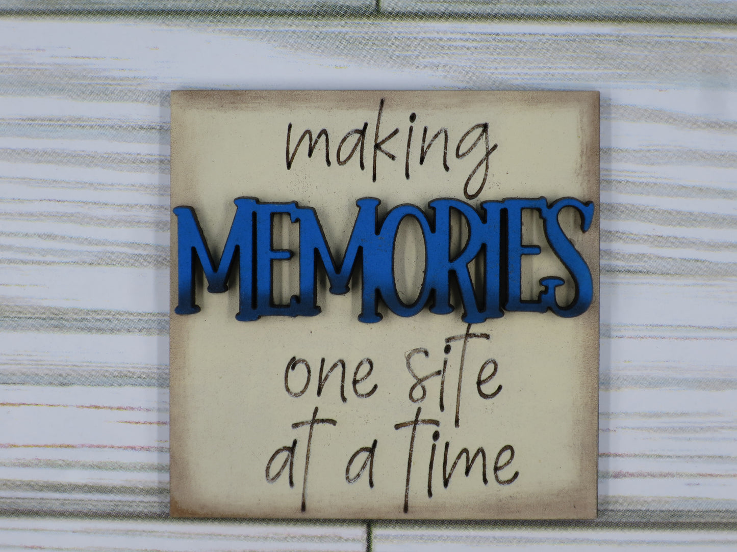 Interchangeable Mini Tile: Camping