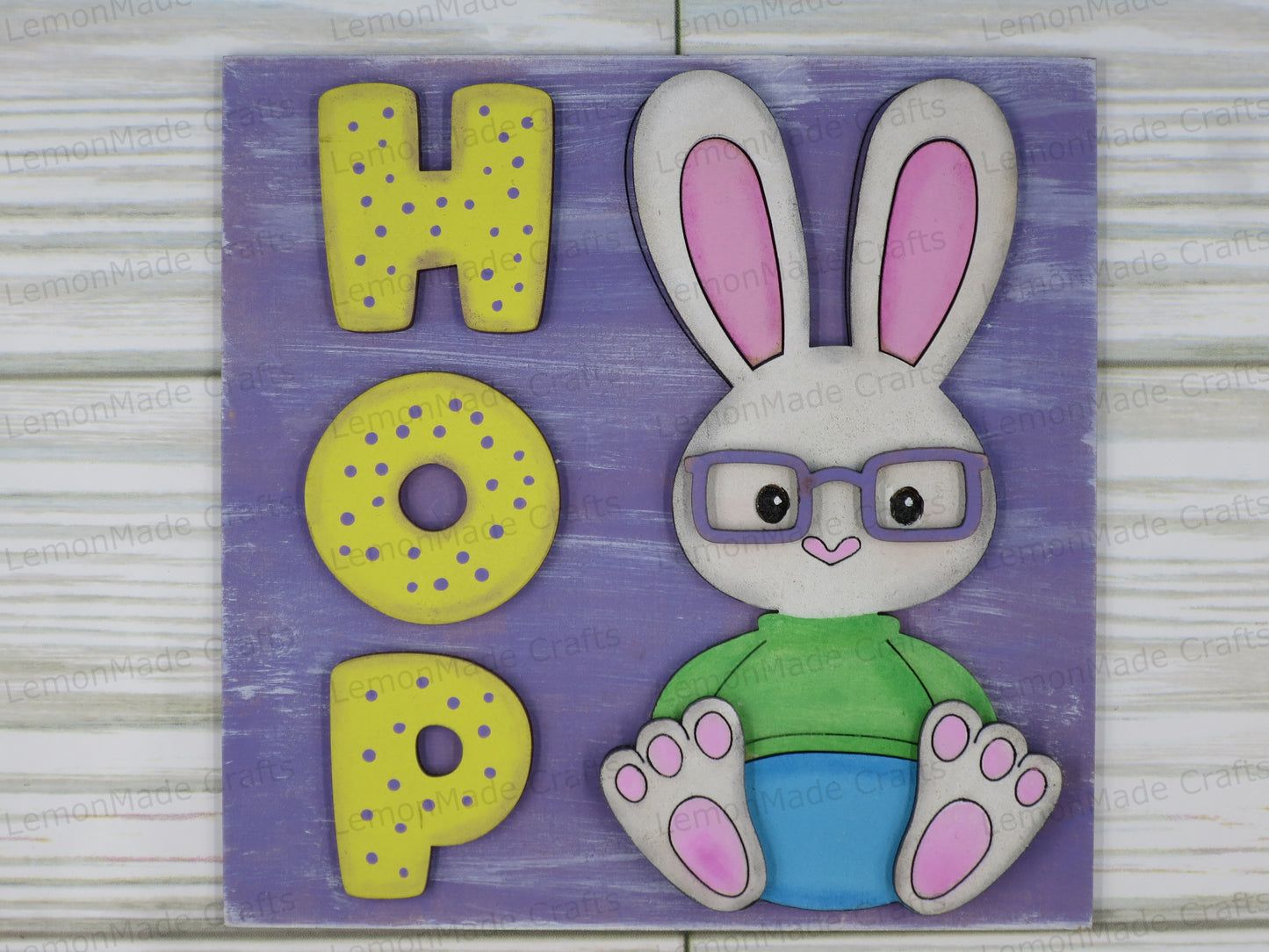 Interchangeable Tile: Easter Bunny