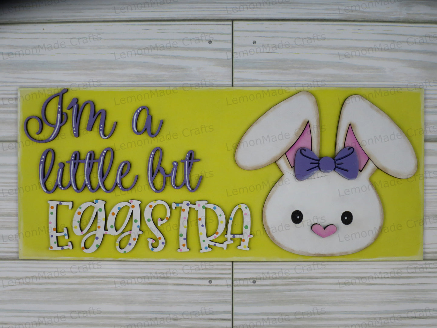 Interchangeable Tile: Easter Bunny