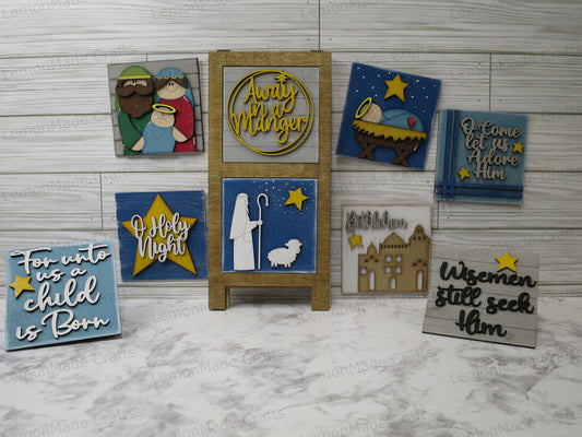 Interchangeable Tile: Nativity