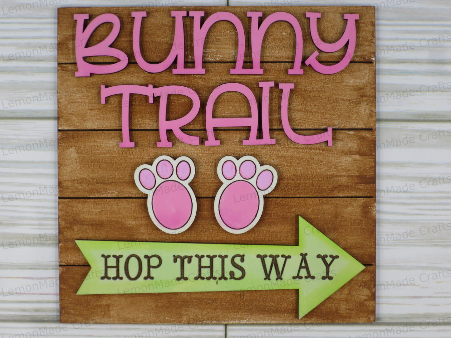 Interchangeable Tile: Spring Easter Bunny