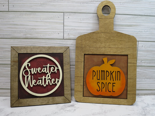 Interchangeable Tile: Fall